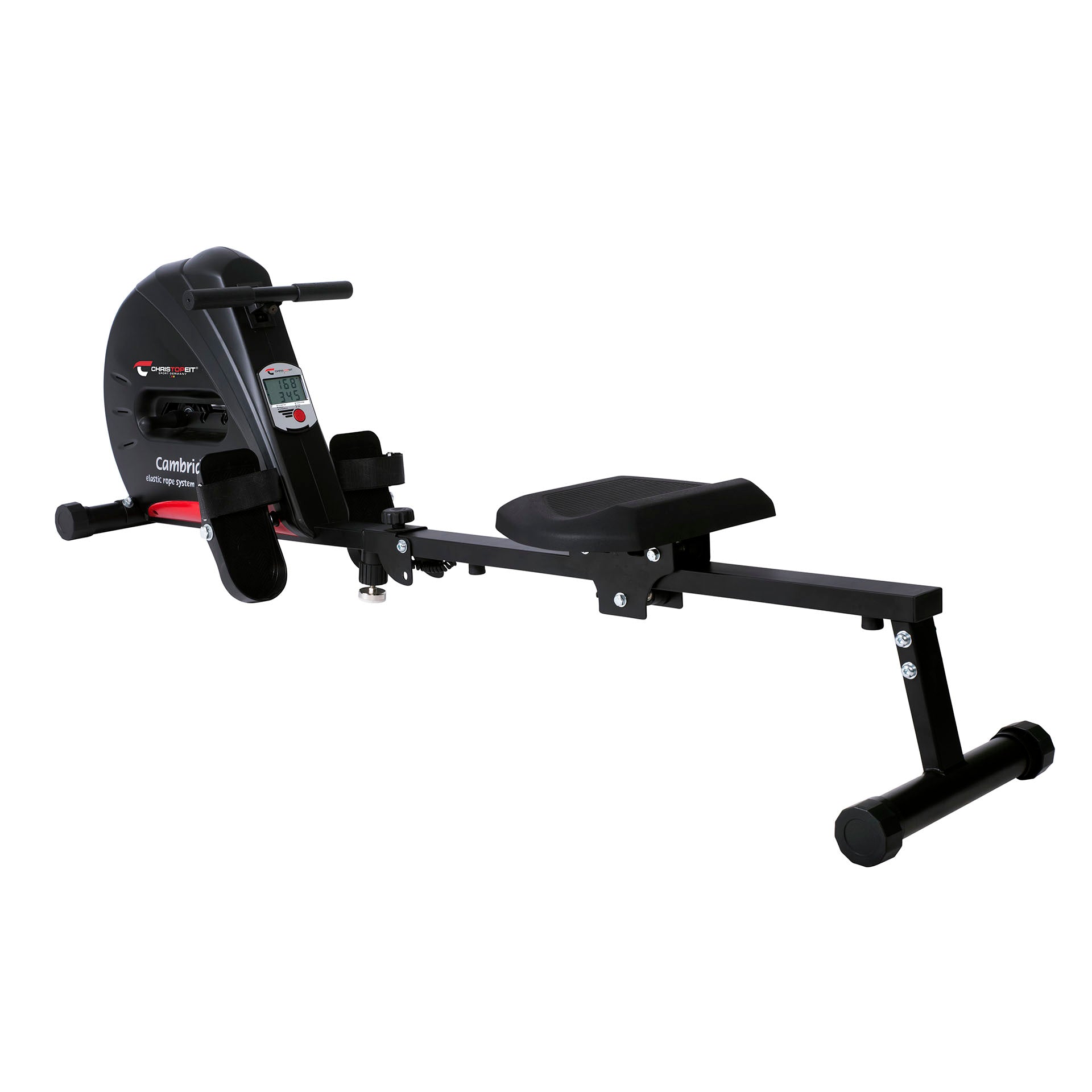 TopSports Rowing Machine Cambridge II Black Edition