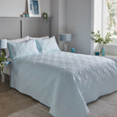 Serene Cavali Bedspread in Duck Egg