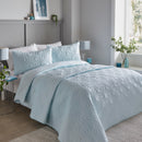 Serene Cavali Duvet Cover Set in Duck Egg