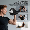 SPORTNOW 2-in-1 Adjustable Dumbbells Set, Weights Dumbbells Set