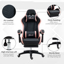 Vinsetto Racing Style Gaming Chair with Reclining Function Footrest, Black