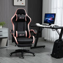 Vinsetto Racing Style Gaming Chair with Reclining Function Footrest, Black