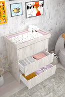 Changing Unit Shefa Kids 880, White Craft Oak