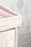 Changing Unit Shefa Kids 880, White Craft Oak