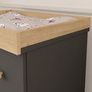 Changing Dresser Shefa Kids 888 Graphite - Cremona Oak