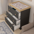 Changing Dresser Shefa Kids 888 Graphite - Cremona Oak