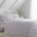 D & D Chloe Duvet Cover Set in Lilac