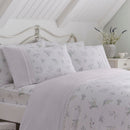 D & D Chloe Duvet Cover Set in Lilac