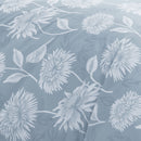 D & D Chrysanthemum Duvet Cover Set in Blue