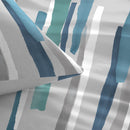 Fusion Clifton Duvet Cover Set in Teal