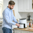 HOMCOM Digital Air Fryer 2.5L White 1300W