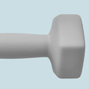 SPORTNOW Set of 2 Hexagonal Dumbbells Weights Pair, 2 x 6kg, Grey