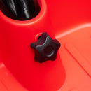 AIYAPLAY Kids Red Trike For 2 To 5 Years With Adjustable Seat, Baskets