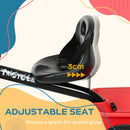 AIYAPLAY Kids Red Trike For 2 To 5 Years With Adjustable Seat, Baskets