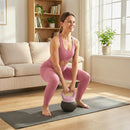 SPORTNOW Soft Kettlebell, 12kg Kettle Bell with Anti-Slip Grip for Home Gym