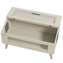 PawHut Reptile Terrarium, Snake Vivarium with Tempered Glass Windows