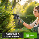 Outsunny 2-in-1 Cordless Hedge Trimmer & Grass Shear with 2000mAh Batteries