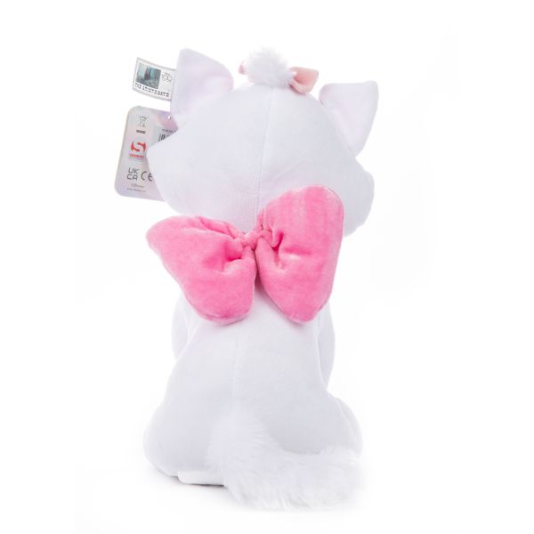 Disney Marie Medium Lying Soft Toy with Sound