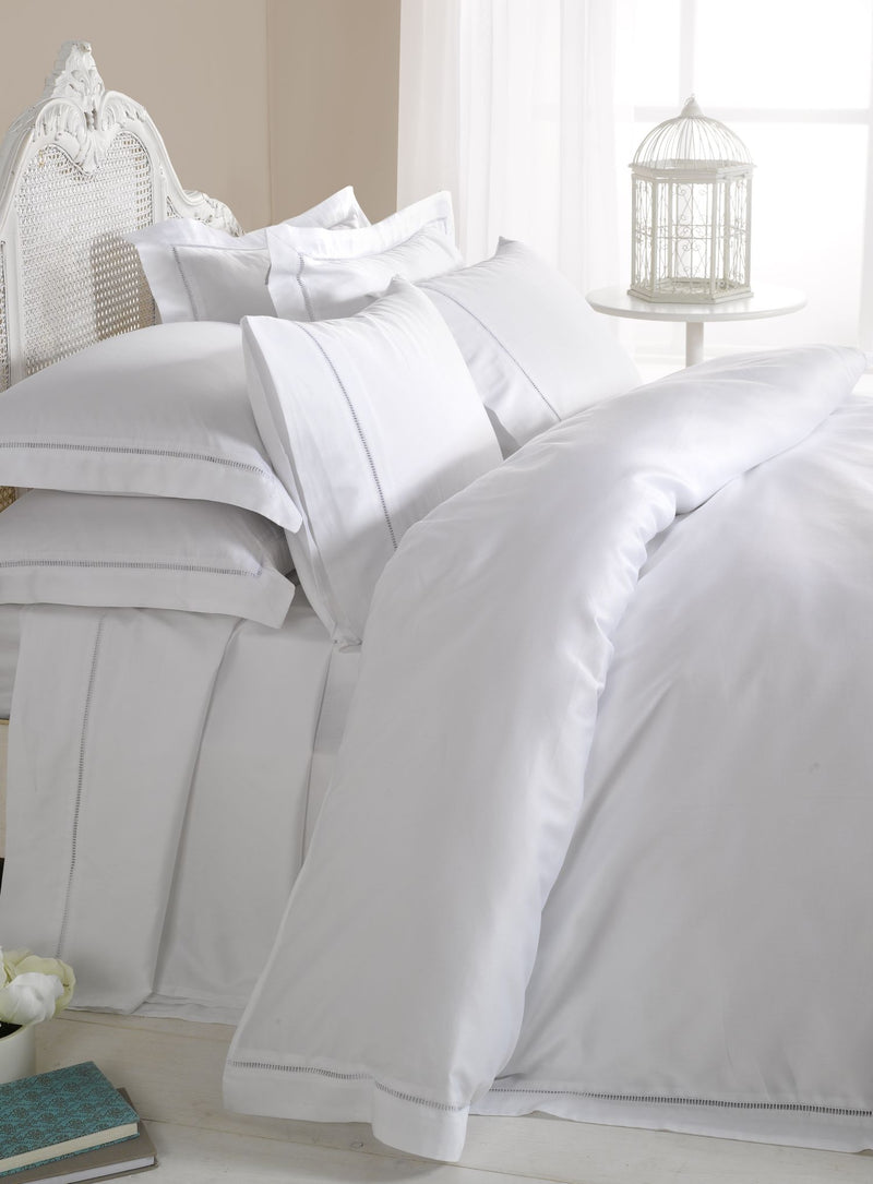 1000 Thread Count Flat Sheet in White