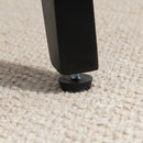 HOMCOM Accent Chair PU Leather Armchair With Armrests For Living Room Grey