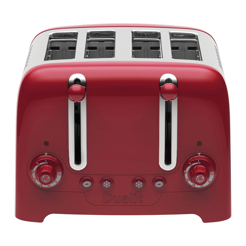 Dualit  4 Slot High Gloss Lite Toaster Black
