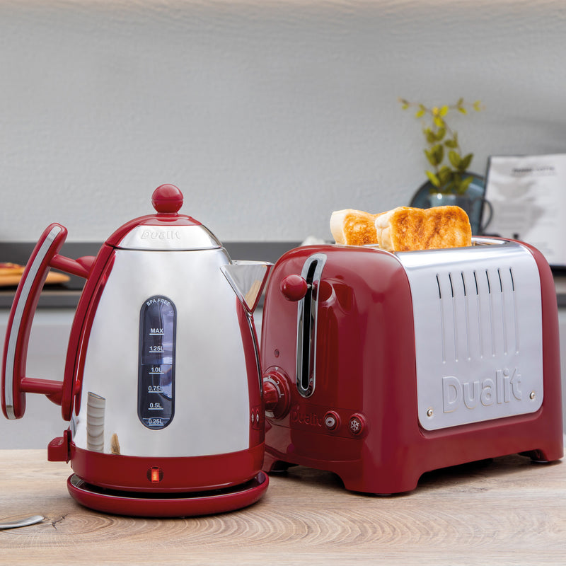 Dualit  4 Slot High Gloss Lite Toaster Black