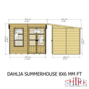 Dahlia Pent Summerhouse
