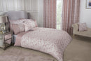 Duchess - Embellished Jacquard Duvet Set in Blush Pink