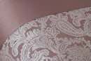 Duchess - Embellished Jacquard Duvet Set in Blush Pink