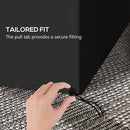 Outsunny 240x133cm 3-Seat Outdoor Garden Swing Chair Cover Water UV Resistant