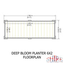 Bloom Deep Planter