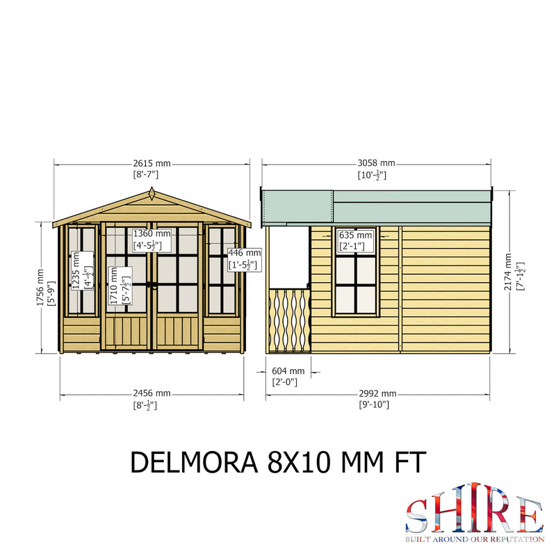 Delmora Summerhouse With Verandah