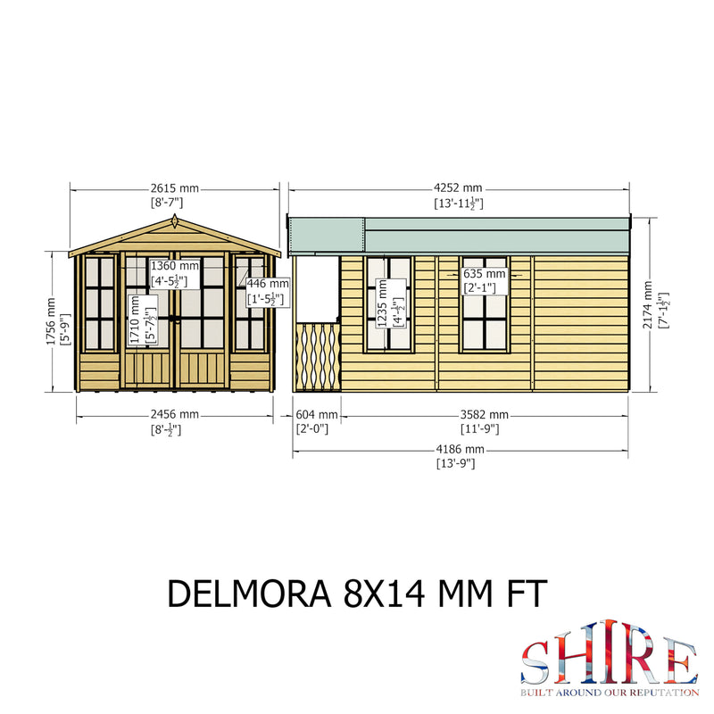 Delmora Summerhouse With Verandah