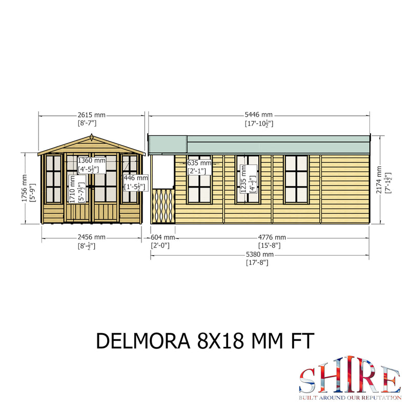 Delmora Summerhouse With Verandah