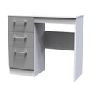 Denver Ready Assembled Dressing Table - Grey & White