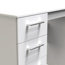 Denver Ready Assembled Dressing Table - White