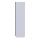 Denver Ready Assembled Wardrobe with 2 Doors and 2 Drawers - Grey &  White