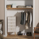 Glitz Ready Assembled 5 Drawer Tallboy in Kashmir Matt