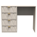 Glitz Ready Assembled 4 Drawer Vanity in Kashmir Matt
