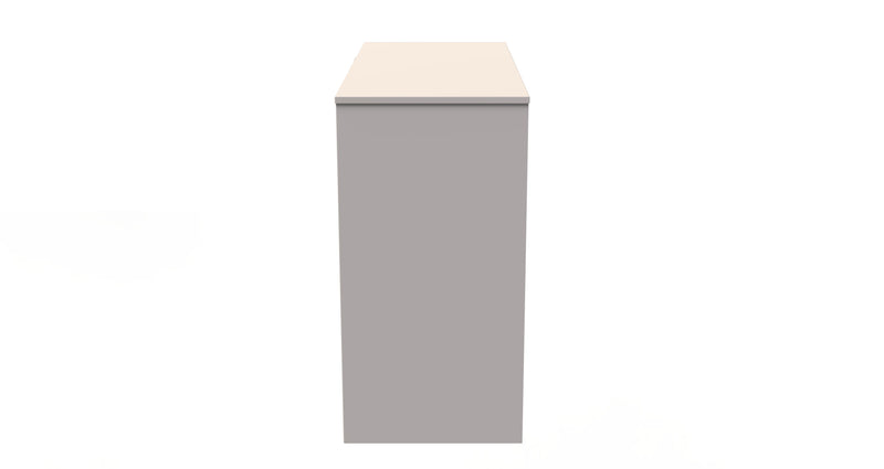Glitz Ready Assembled 4 Drawer Vanity in Kashmir Matt