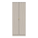 Glitz Ready Assembled 2 Door Wardrobe in Kashmir Matt