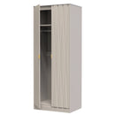Glitz Ready Assembled 2 Door Wardrobe in Kashmir Matt