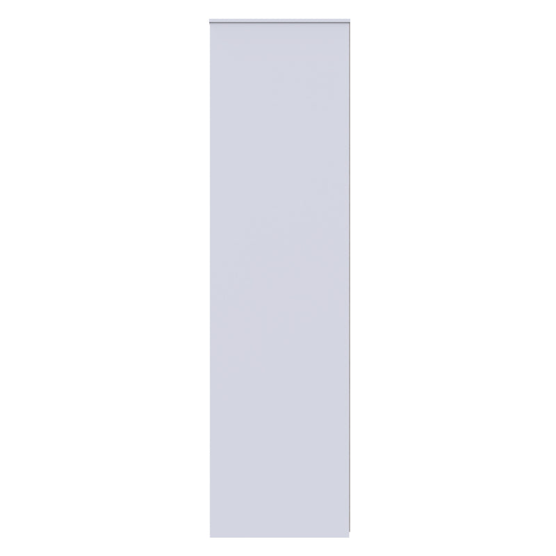 Glitz Ready Assembled 2 Door 2 Drawer Wardrobe in Indigo Matt & White