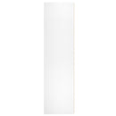 Glitz Ready Assembled Tall Triple Plain Wardrobe in Indigo Matt & White