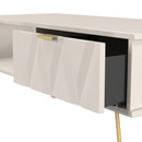 Glitz Ready Assembled 1 Drawer Coffee Table in Kashmir Matt