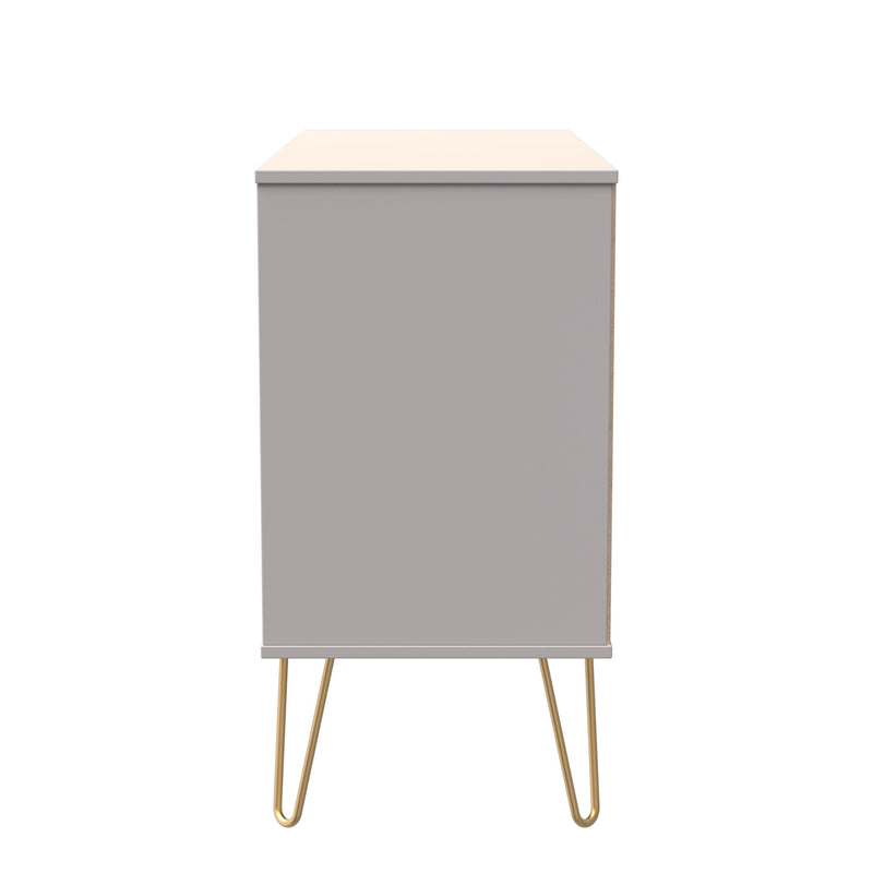 Glitz Ready Assembled 3 Drawer TV Unit in Kashmir Matt