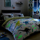 Bedlam Dino Duvet Cover Set in Multi