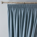 Fusion Dijon Pencil Pleat Curtains in Blue