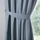 Fusion Dijon Pencil Pleat Curtains in Blue
