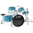 3rd Avenue 5 Piece Junior Drum Kit - Metallic Blue